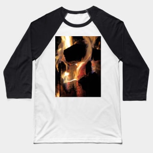 Flames and illusion Baseball T-Shirt